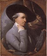 Benjamin West Sjalvportratt oil painting artist
